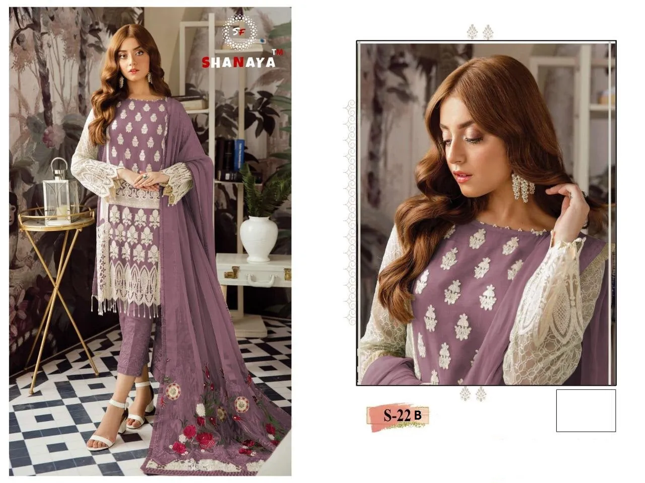 Loose Pcs Launched Shanaya Georgette Stylish Designer Kurtis Collections