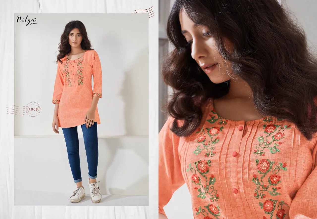 LT Fabrics Presents Essentials Stylish Designer Kurti Collection