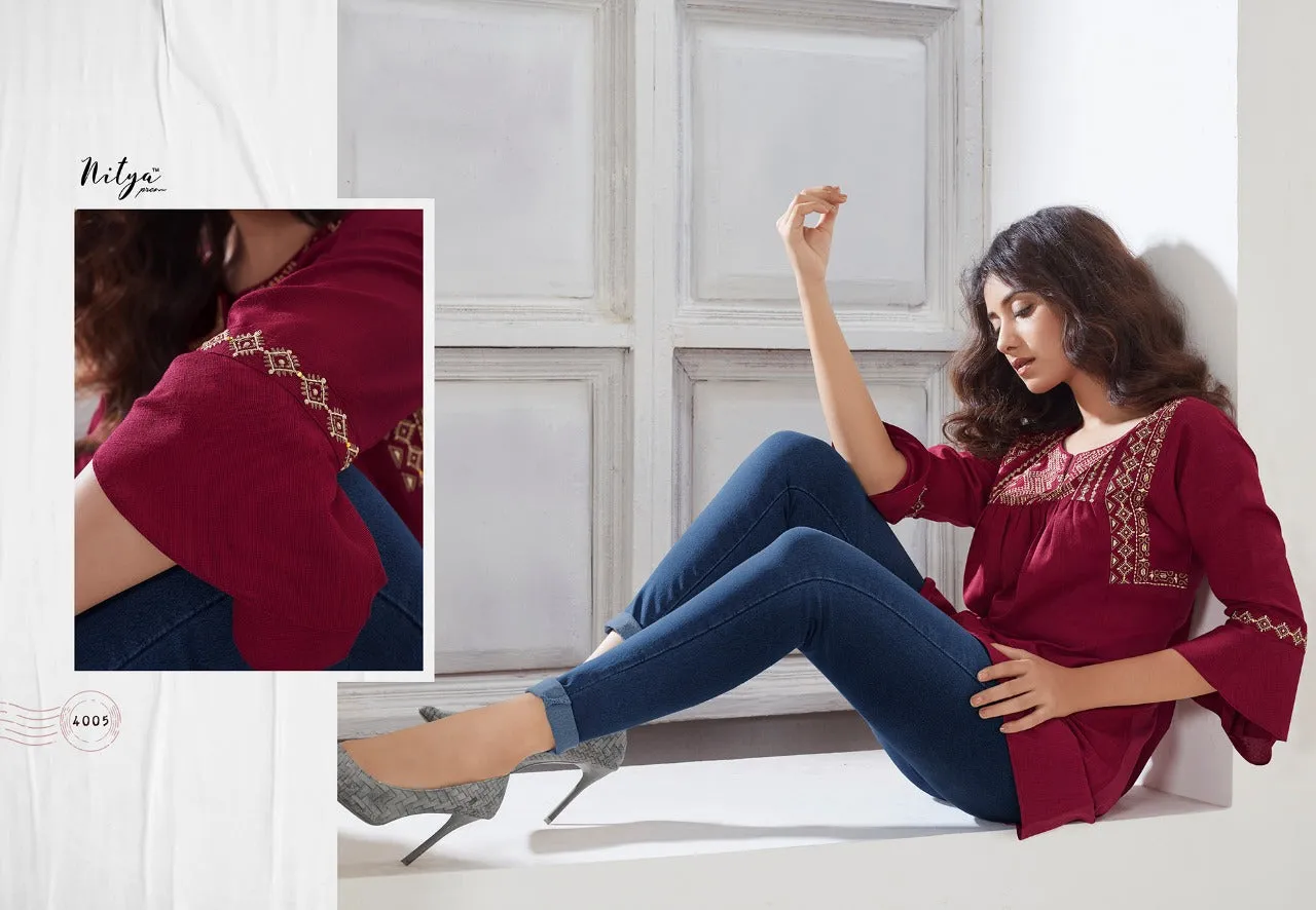 LT Fabrics Presents Essentials Stylish Designer Kurti Collection