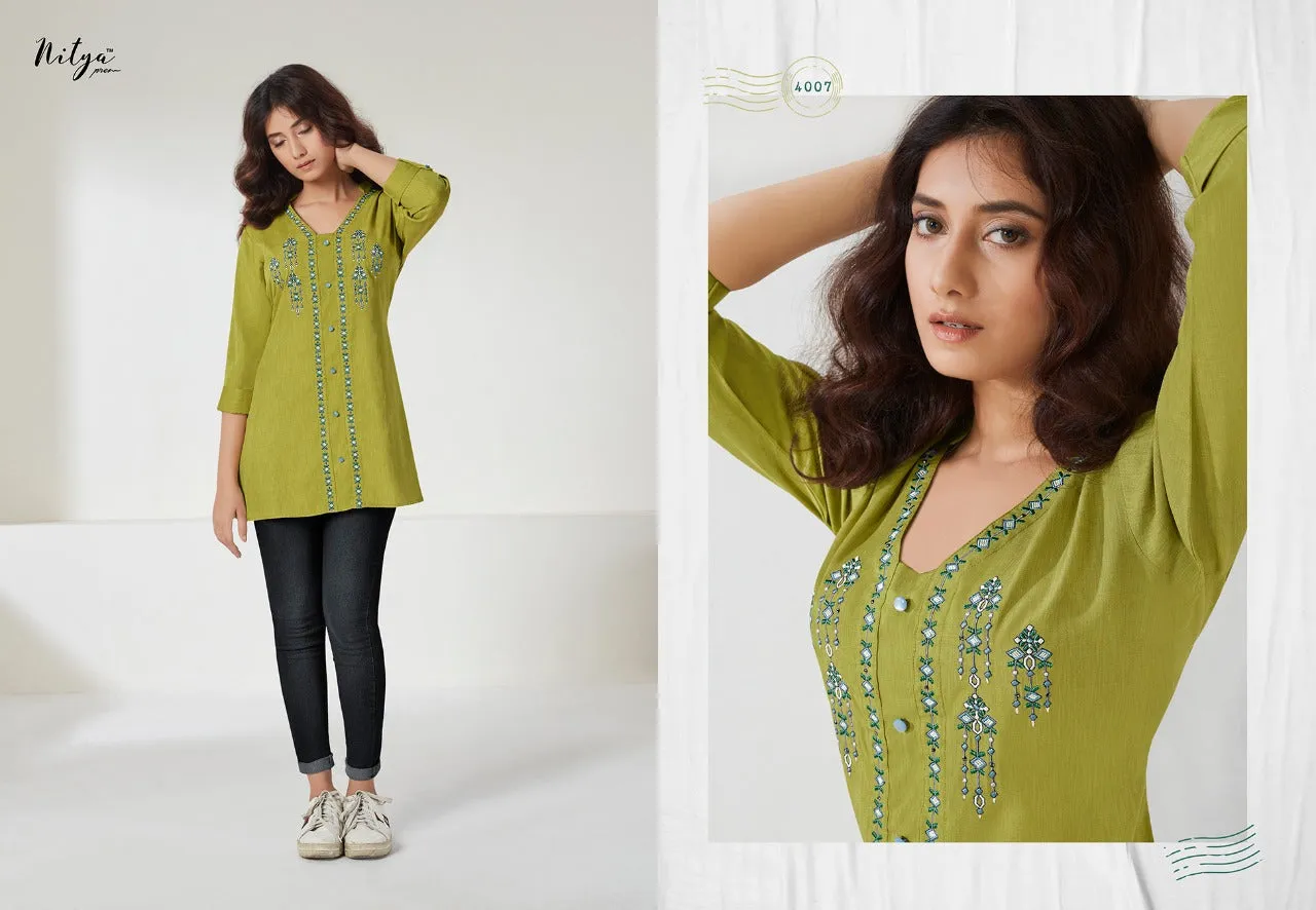 LT Fabrics Presents Essentials Stylish Designer Kurti Collection