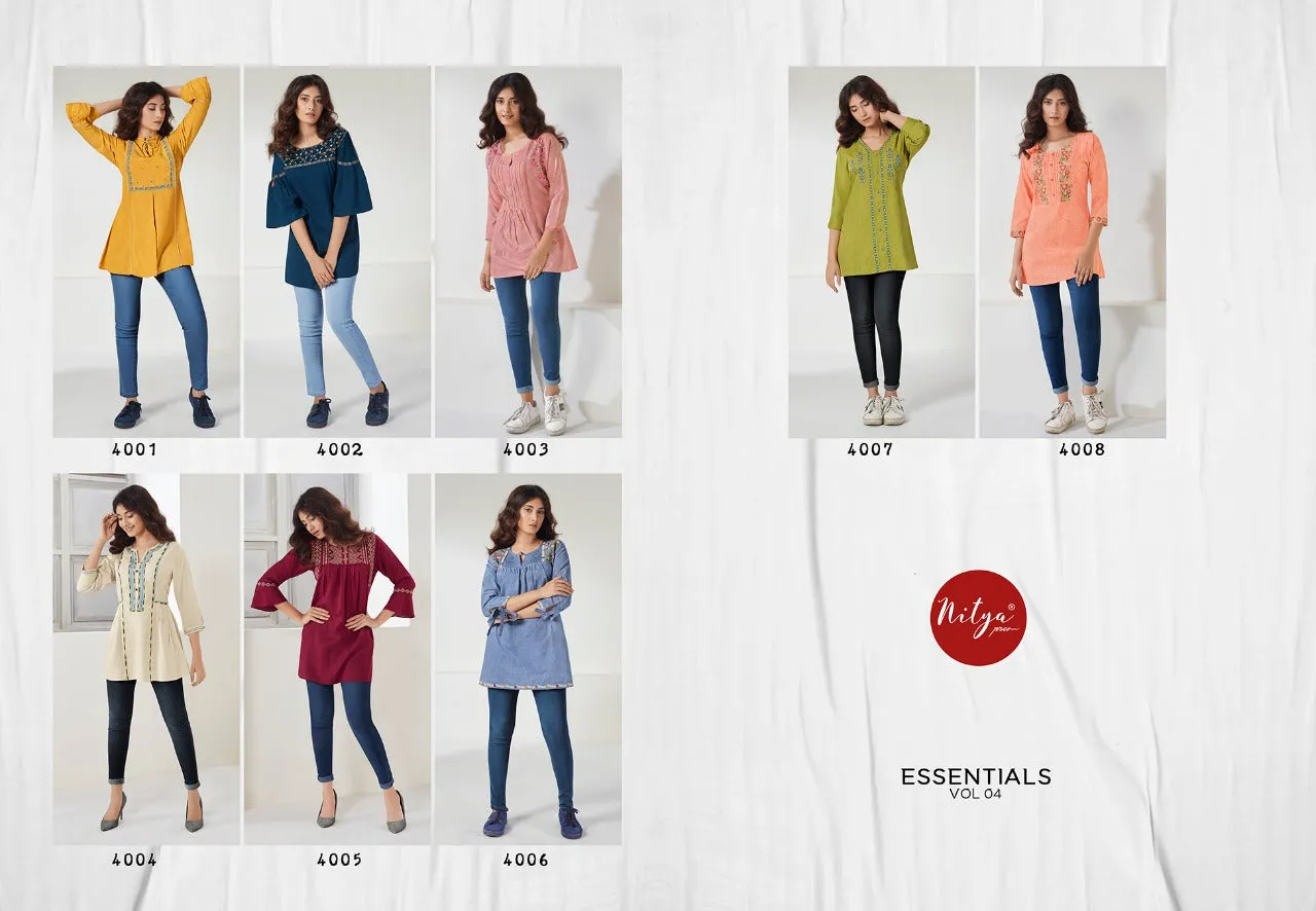 LT Fabrics Presents Essentials Stylish Designer Kurti Collection