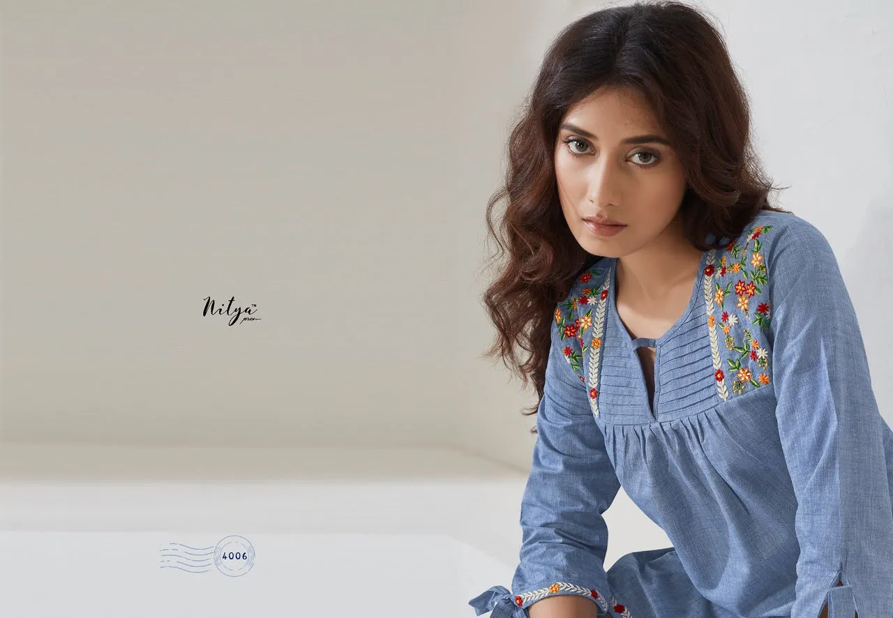 LT Fabrics Presents Essentials Stylish Designer Kurti Collection