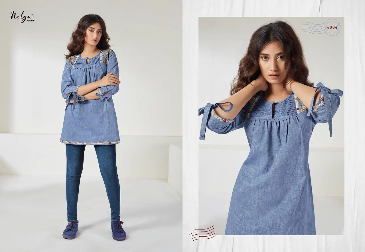 LT Fabrics Presents Essentials Stylish Designer Kurti Collection