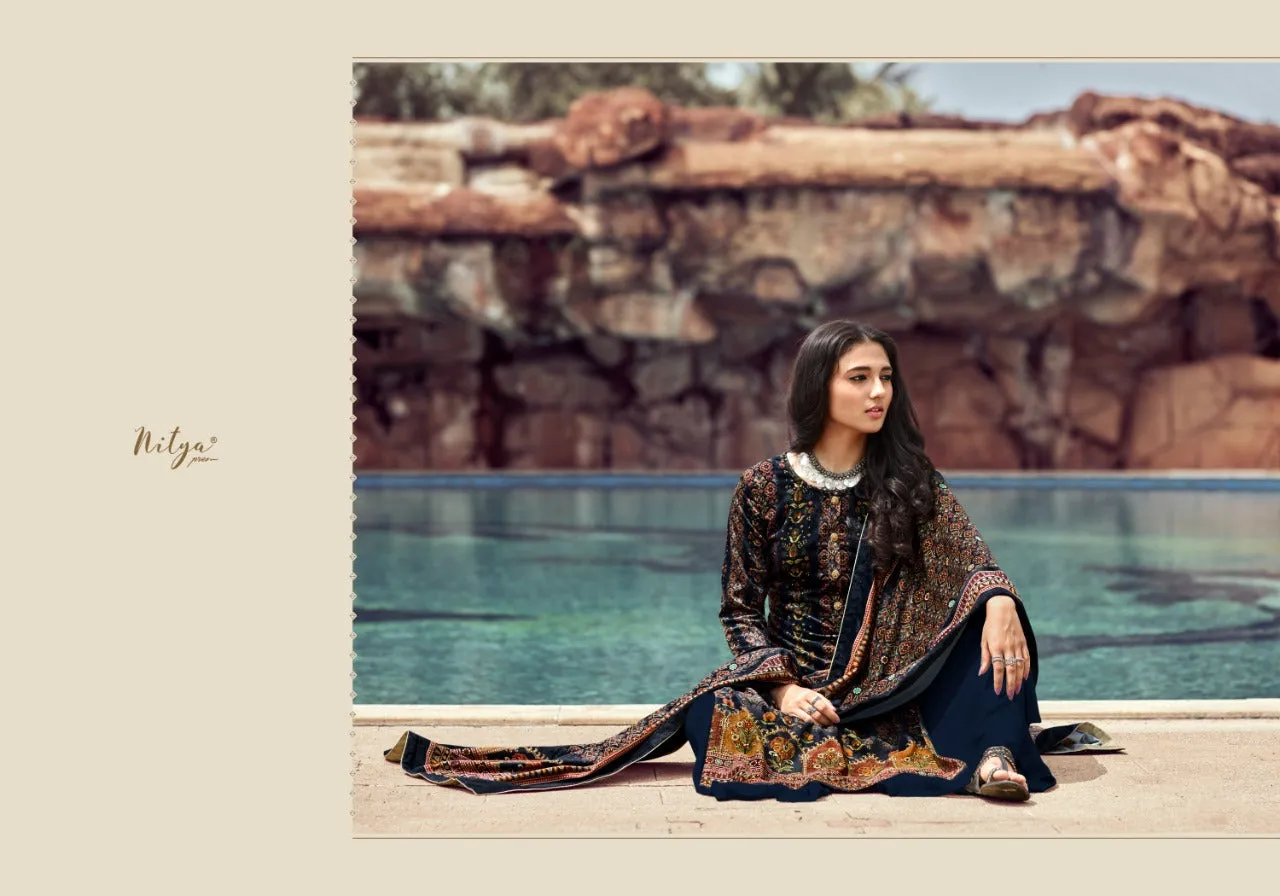 Lt Presents velvet Vol 3 Velvet Printed Stylish Designer Salwar Suits