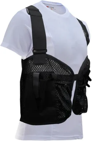LVAD Mesh Vest, Concealed Pockets for Controller and Batteries, Ideal for Heartmate Devices
