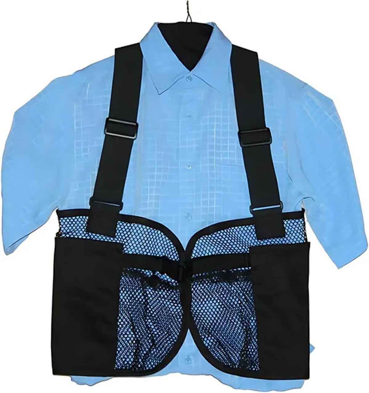 LVAD Mesh Vest, Concealed Pockets for Controller and Batteries, Ideal for Heartmate Devices