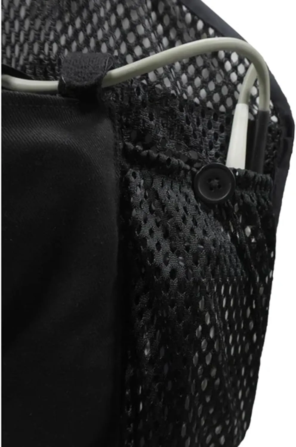 LVAD Mesh Vest, Concealed Pockets for Controller and Batteries, Ideal for Heartmate Devices