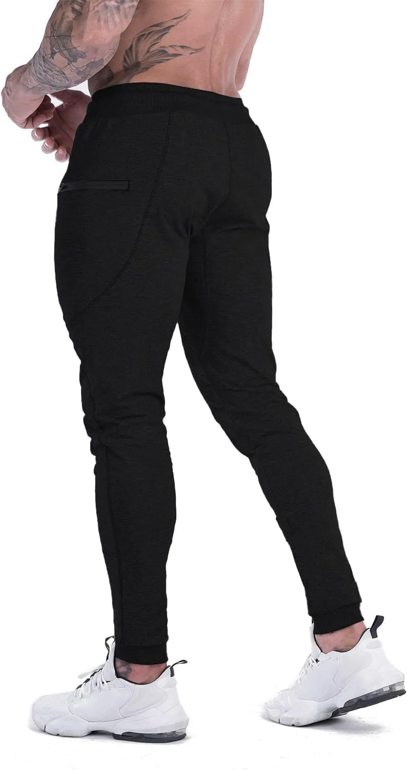 MAIKANONG Mens Slim Joggers Tapered Sweatpants Gym Workout Pants for Running Athletic Casual