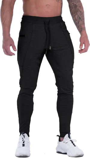 MAIKANONG Mens Slim Joggers Tapered Sweatpants Gym Workout Pants for Running Athletic Casual