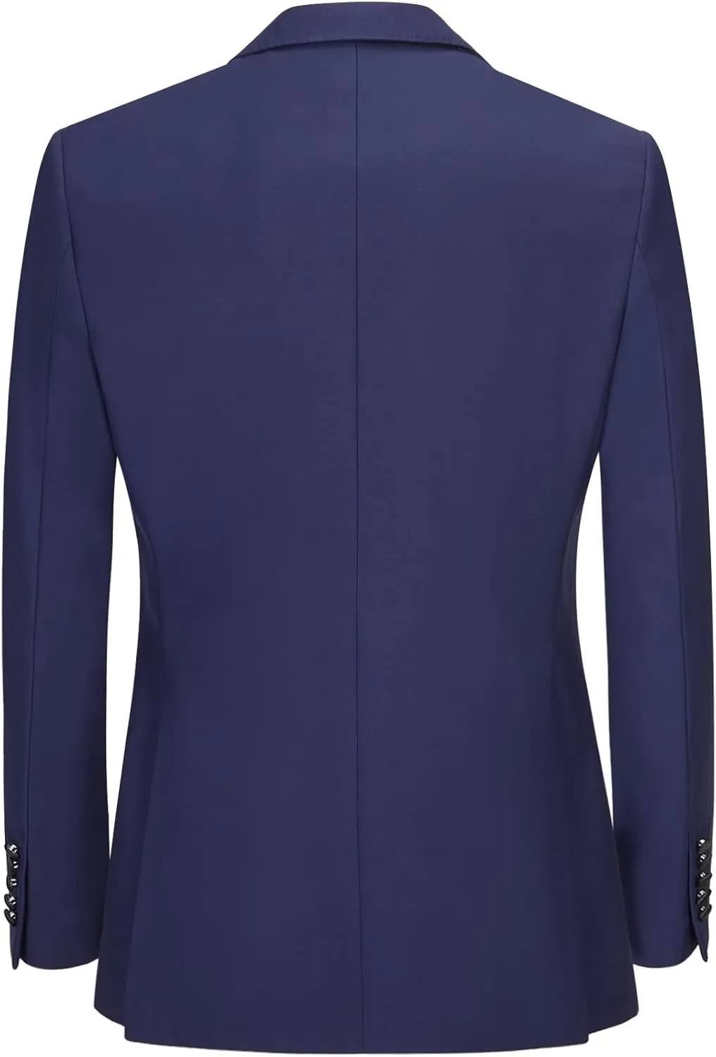 Men's 2 Piece Suit Set,One Button Slim Fit Formal Wedding Prom Tuxedo Suits,Solid Blazer & Pants