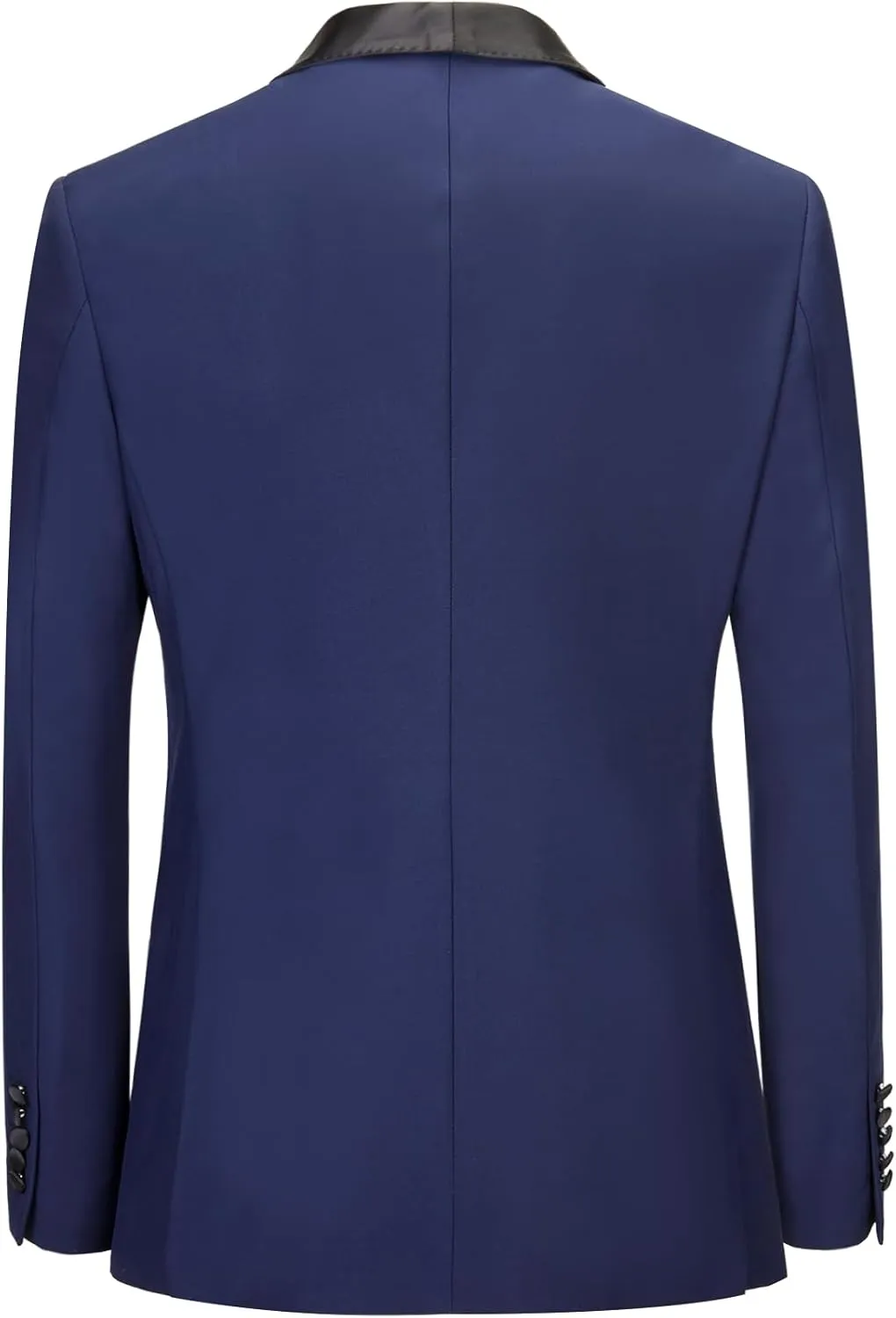 Men's 2 Piece Suit Set,One Button Slim Fit Formal Wedding Prom Tuxedo Suits,Solid Blazer & Pants
