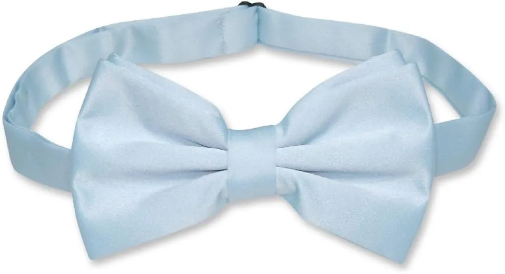 Men's Dress Vest & BowTie Solid PINK Color Bow Tie Set for Suit or Tuxedo