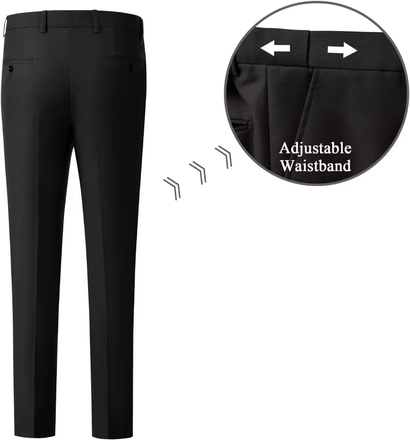 Mens Suit Slim Fit Solid Suit Jacket Double Breasted Vest and Dress Pants 3 Piece Set Prom Wedding Suits for Men