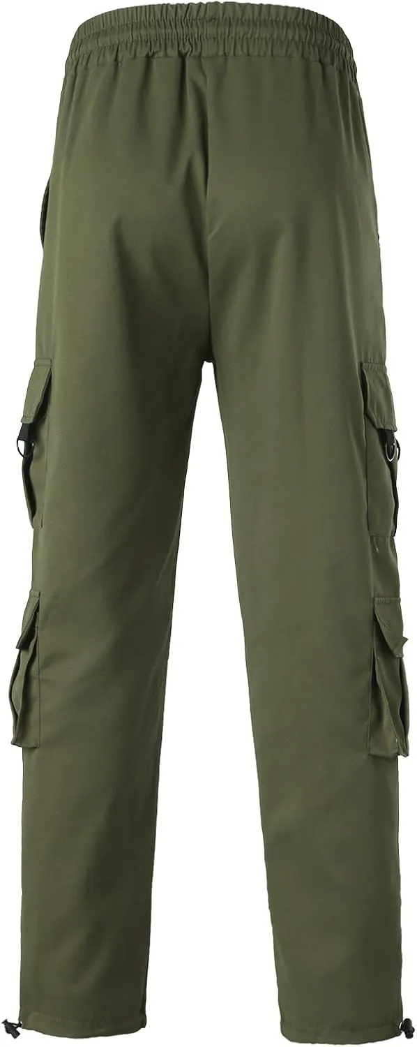 Mens Workout Cargo Sweatpants Pants Thermal Hiking Pants Men's Cargo Pants Lightweight Mens Work Pants Hiking Ripstop