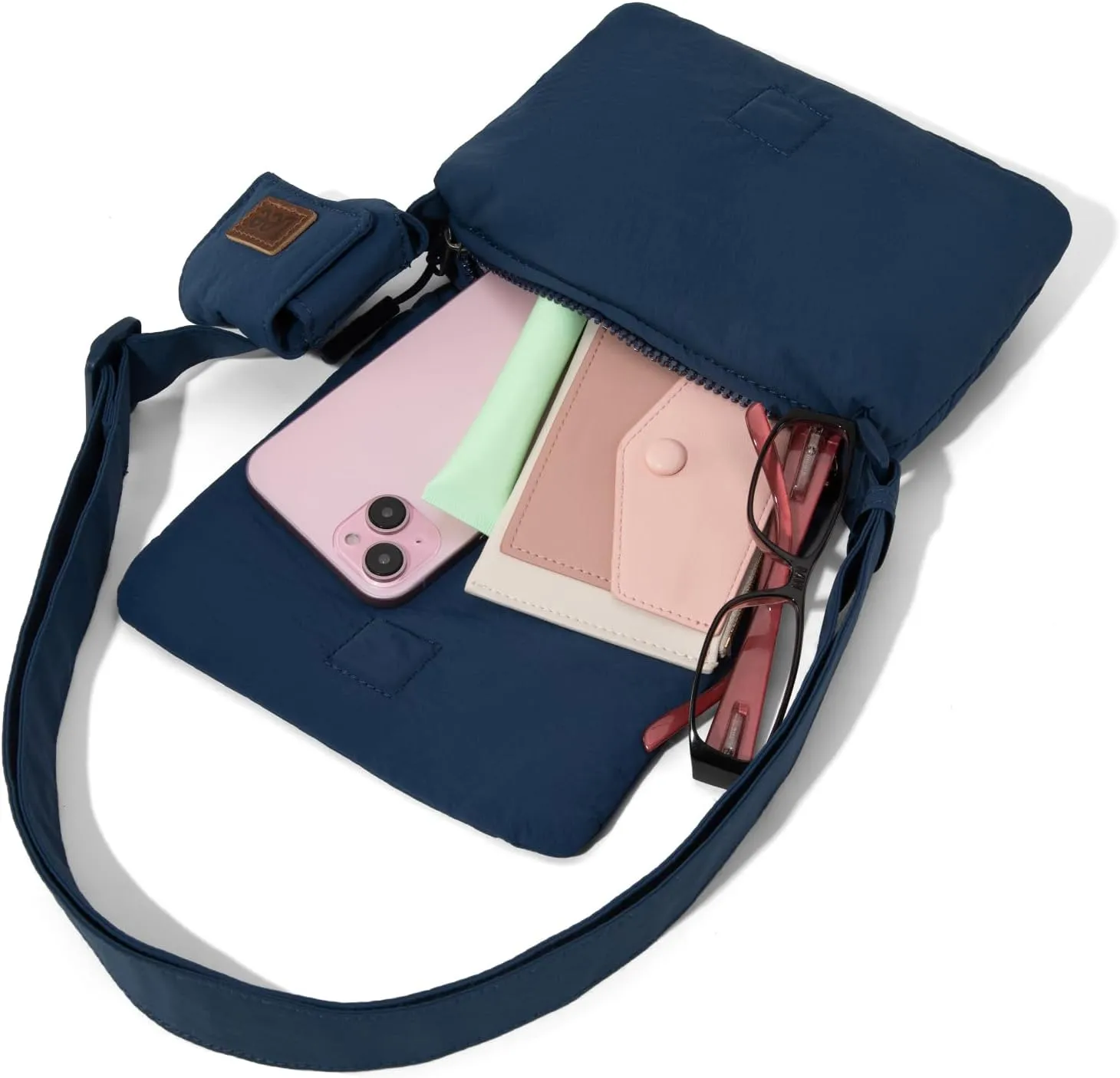 Montana West x Lee Small Crossbody Bags for Women Lightweight Mini Shoulder Bag with Earphone Pouch