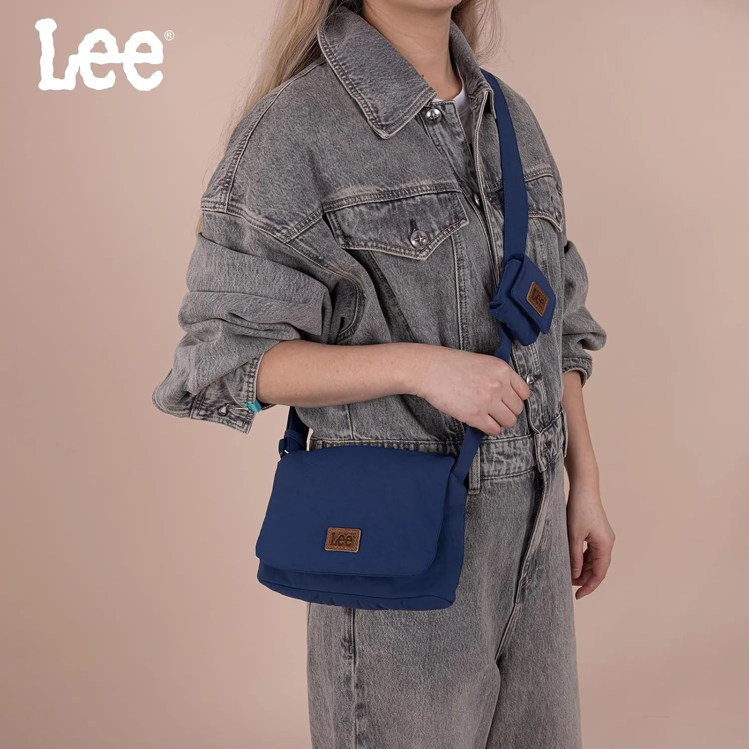 Montana West x Lee Small Crossbody Bags for Women Lightweight Mini Shoulder Bag with Earphone Pouch