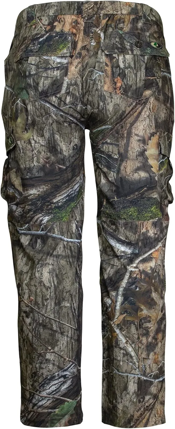 Mossy Oak Men's Lightweight Camo Hunting Pants Tibbee