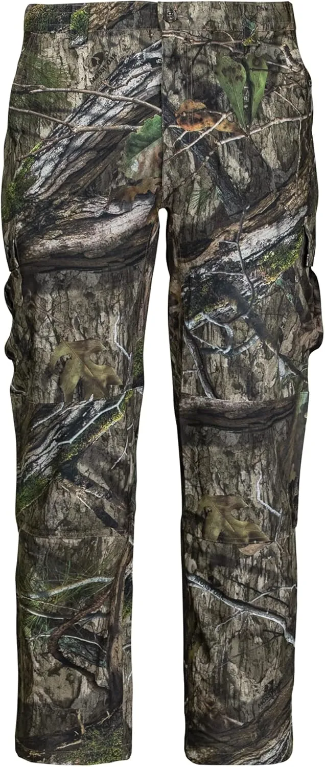 Mossy Oak Men's Lightweight Camo Hunting Pants Tibbee