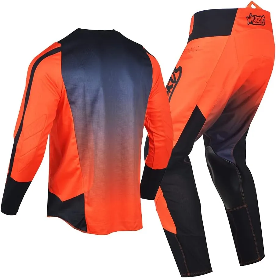 Motocross Jersey Pants Combo Mens MX Gear Set Dirt Bike Offroad Riding Racewear Adult Racing