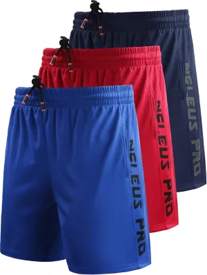 NELEUS Men's Lightweight Workout Athletic Shorts with Pockets