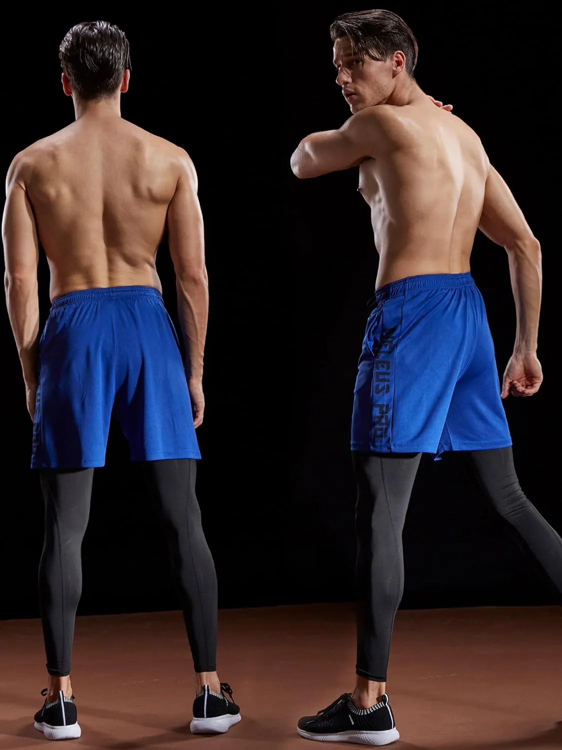 NELEUS Men's Lightweight Workout Athletic Shorts with Pockets