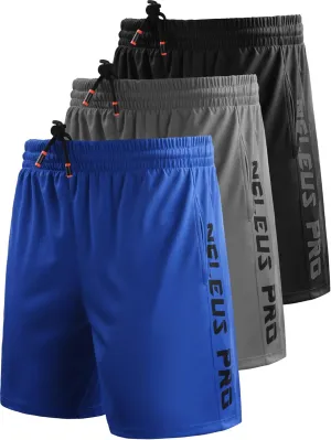 NELEUS Men's Lightweight Workout Athletic Shorts with Pockets