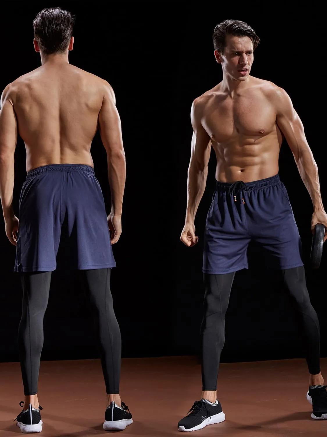 NELEUS Men's Lightweight Workout Athletic Shorts with Pockets
