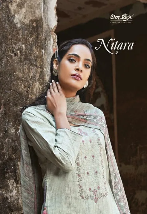 Omtex Nitara Cotton Designer Stylish Suits Collection