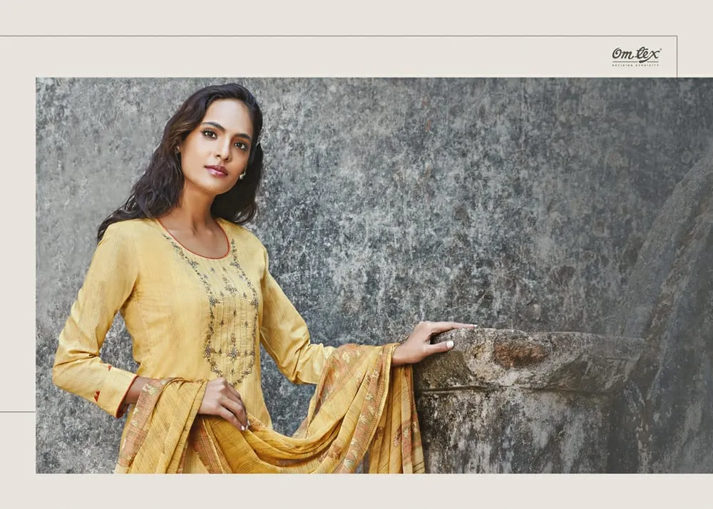 Omtex Nitara Cotton Designer Stylish Suits Collection
