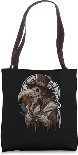 Plague Doctor - Creepy Medieval Renaissance Doctor Tote Bag