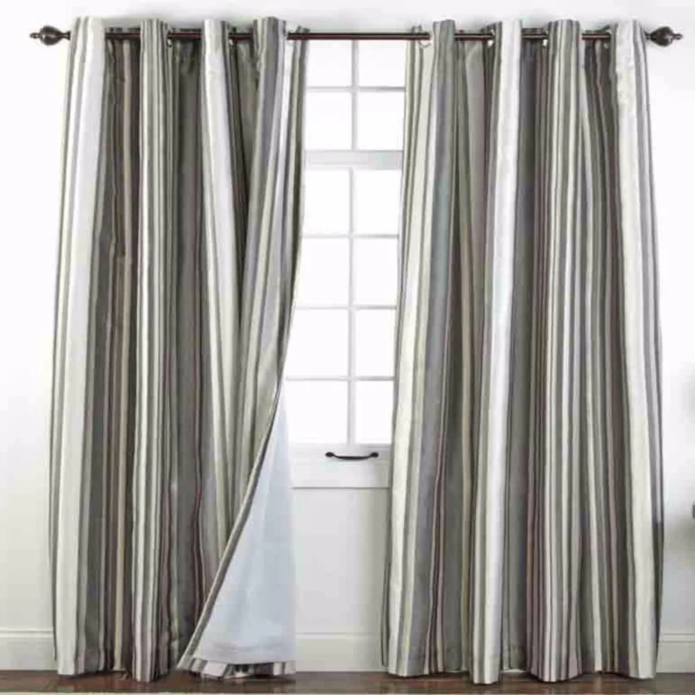 Serene Striped Grommet Top Panel