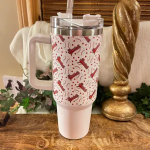 Stainless Steel Tumbler Baseball 40oz Unbranded