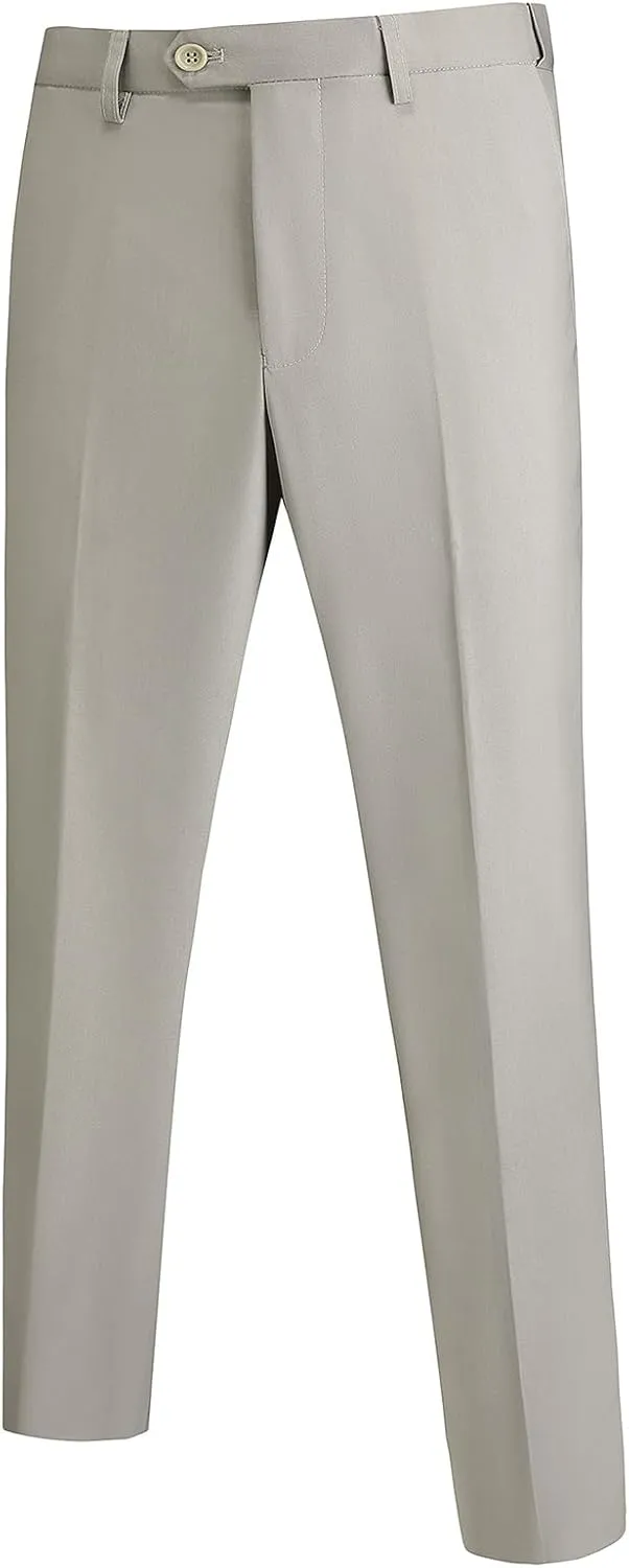 Suit for Men Solid Double Breasted 2 Piece Tuxedo Set Regular Fit Peak Lapels Jacket and Pants