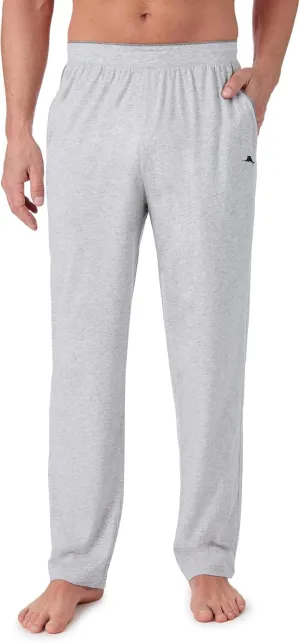 Tommy Bahama - Men's Essential Sleep Pant, Long Straight Leg Cotton Blend Pajama Pants for Sleep or Lounge