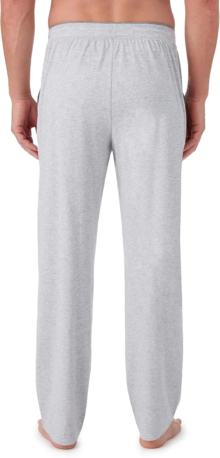 Tommy Bahama - Men's Essential Sleep Pant, Long Straight Leg Cotton Blend Pajama Pants for Sleep or Lounge