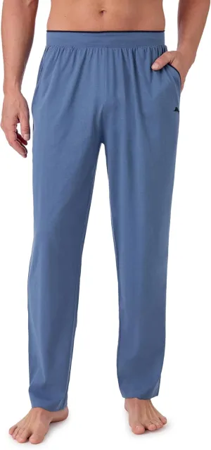 Tommy Bahama - Men's Essential Sleep Pant, Long Straight Leg Cotton Blend Pajama Pants for Sleep or Lounge