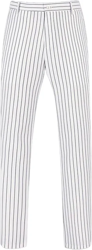Ulnomio Men's Stripe Suit Pants Wedding Formal Party Prom Trousers