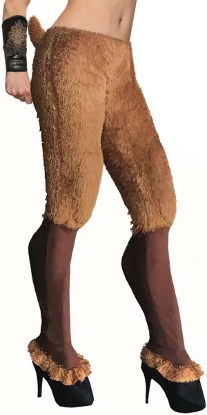 Unisex Adult Hairy Beast Costume Monster Animal Pants