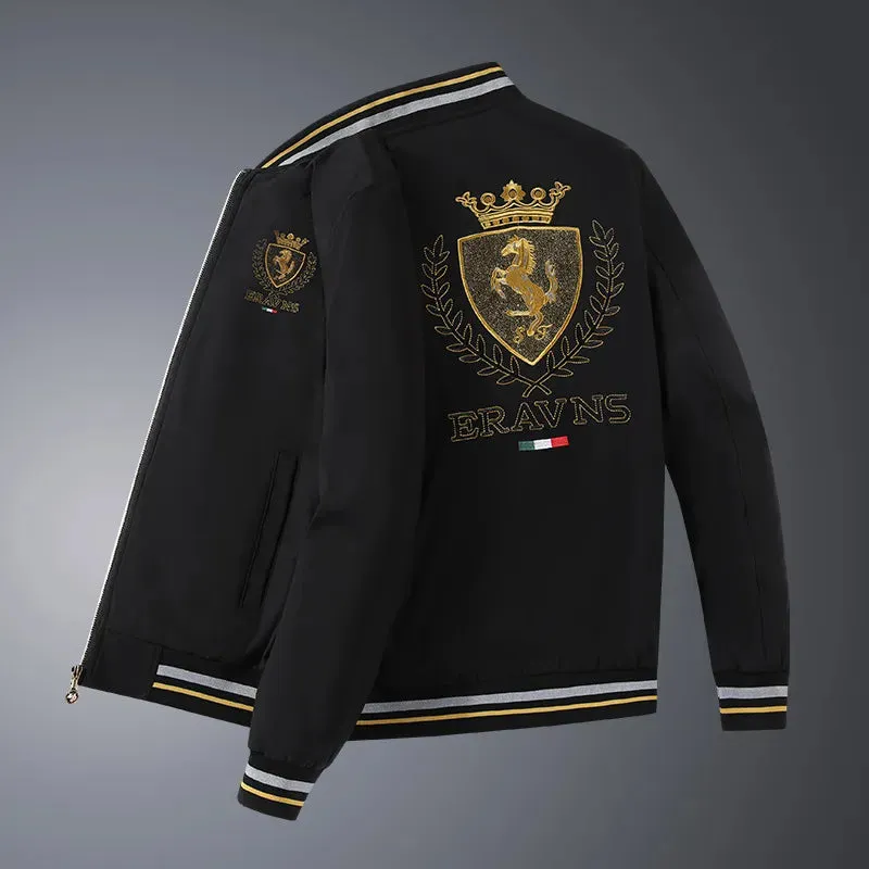 Vintage Embroidery Baseball Jackets
