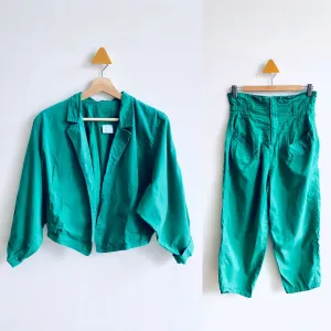 Vintage Jacket & Pant Set // Adult XS