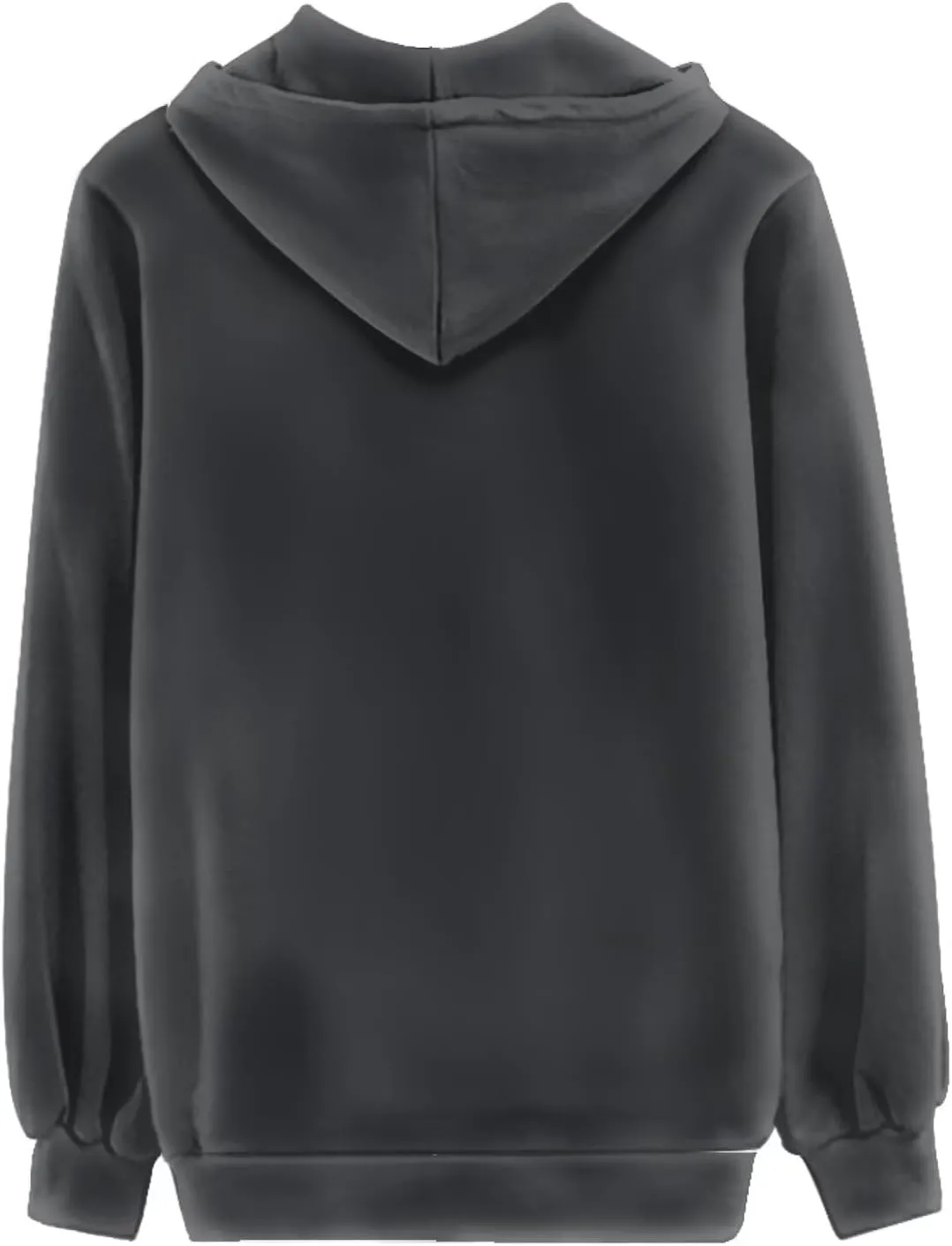 WELLFLYHOM Y2k Hoodie Women Zip Up Sweatshirt Long Sleeve Shirt Hooded Cardigan