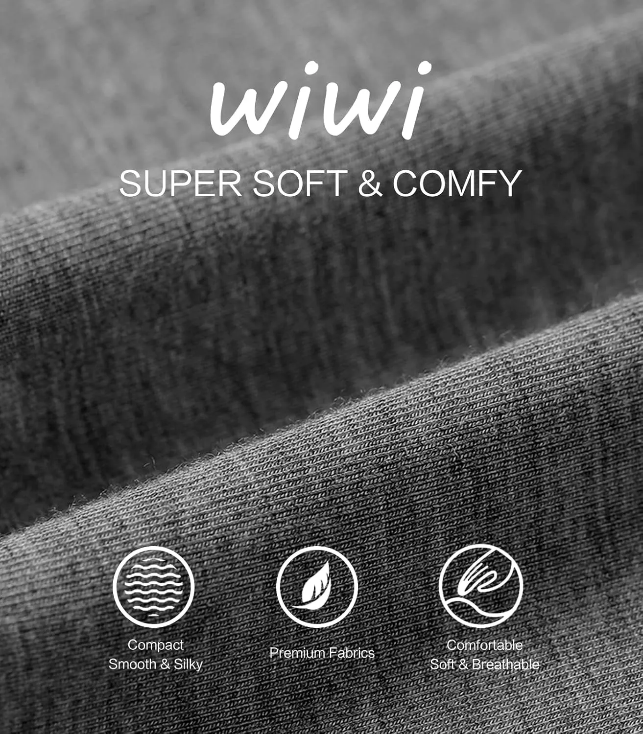 WiWi Men' s Pajama Pants Sports Bottoms Sleep Pant with Pockets-Viscose from Bamboo S-XXL
