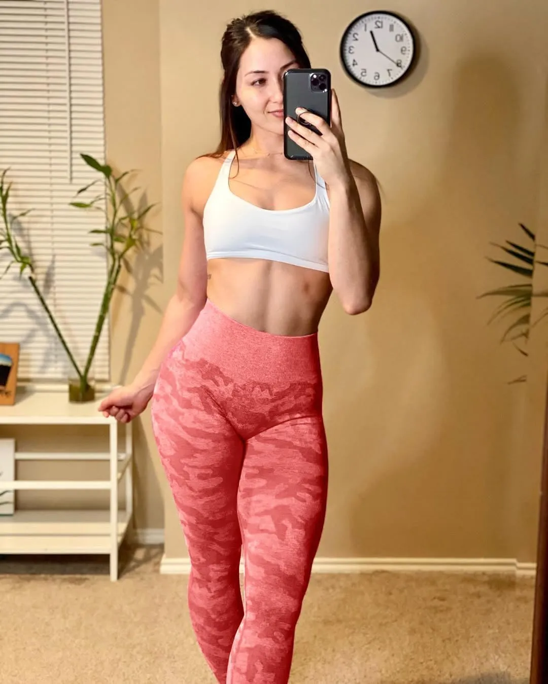 WodoWei Women's Scrunch Butt Lifting Workout Leggings for Women Seamless High Waisted Gym Yoga Pants