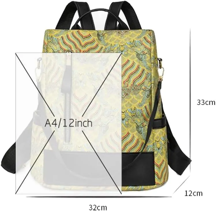 Women Backpack Purse Anti Theft Shoulder Backpack PU Leather Travel Backpack Portable Shoulder Bag for Daypack Travel (Gray)