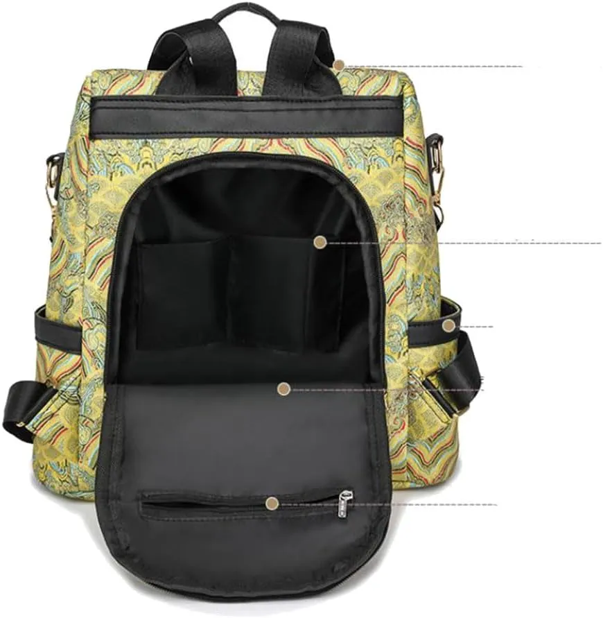 Women Backpack Purse Anti Theft Shoulder Backpack PU Leather Travel Backpack Portable Shoulder Bag for Daypack Travel (Gray)