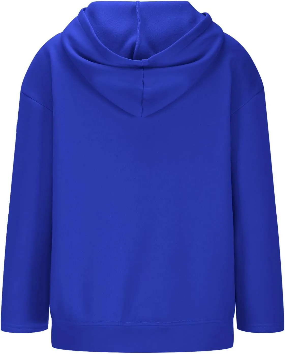 Women Hoodies Oversized Sweatshirts Pullover Fleece Sweater Long Sleeve With Pockets Casual Winter Fall Y2k Clothes