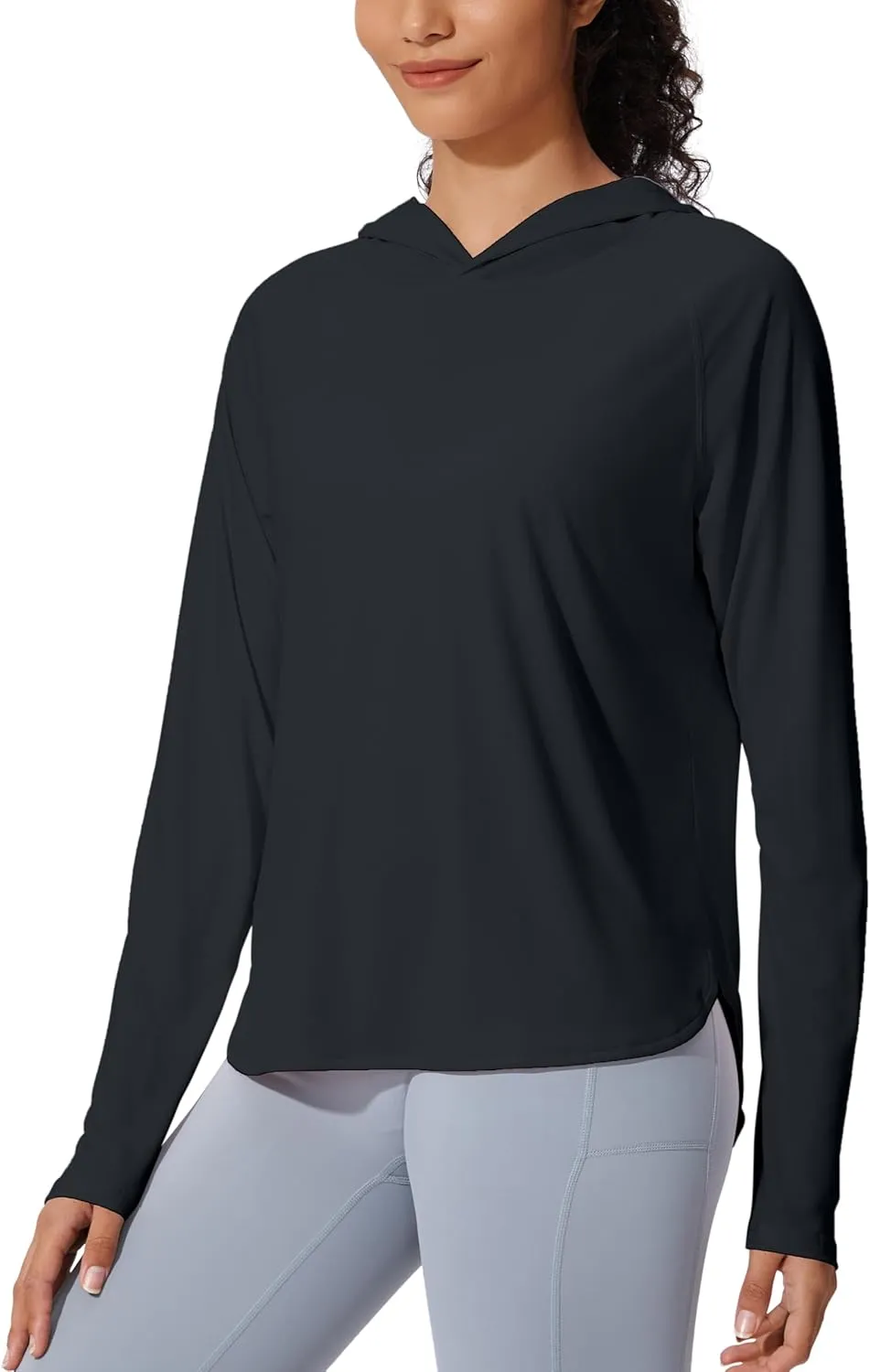 Women's UPF 50  Sun Shirt SPF Long Sleeve Lightweight Hoodie UV Protection Clothing Hiking Fishing Outdoor