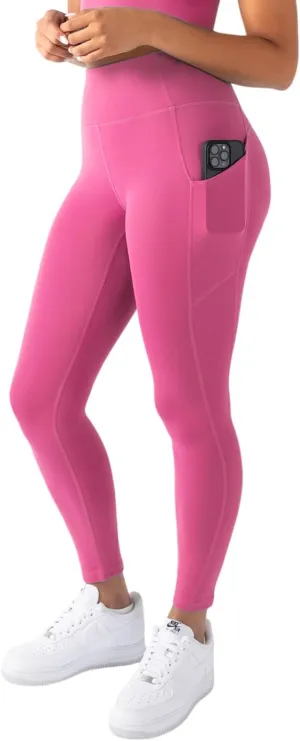 YITTY Active Women's Ultraluxe High-Waist Pocket Legging, Athleisure, 4-Way-Stretch