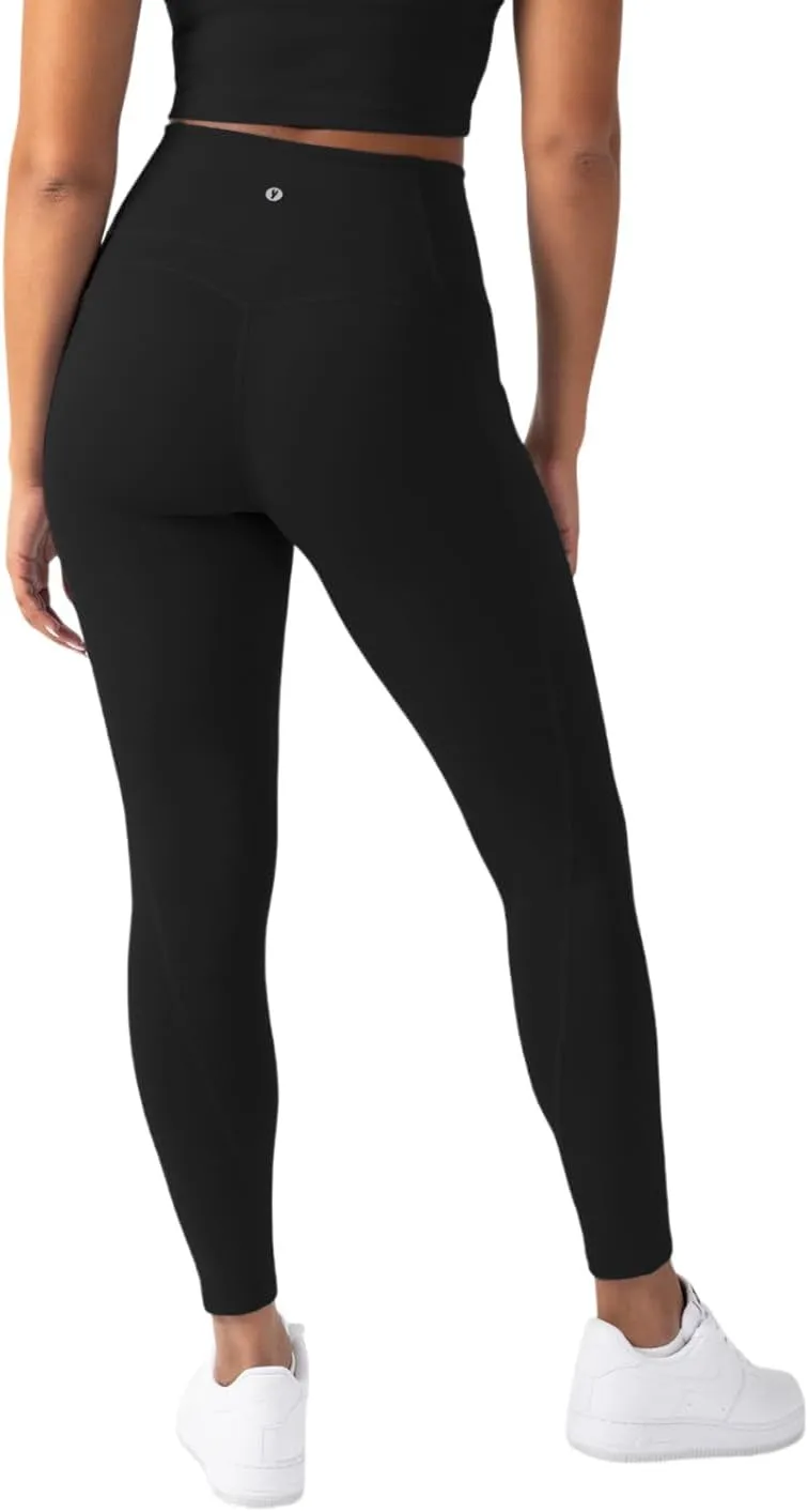 YITTY Active Women's Ultraluxe High-Waist Pocket Legging, Athleisure, 4-Way-Stretch