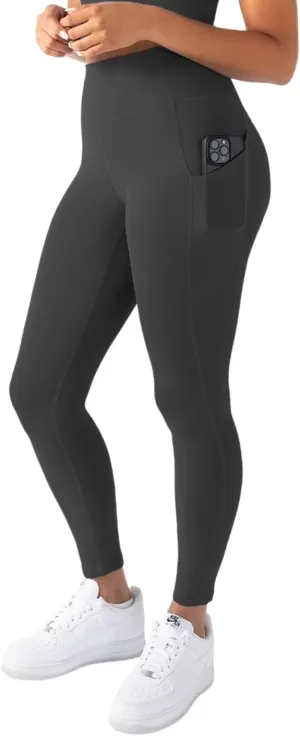 YITTY Active Women's Ultraluxe High-Waist Pocket Legging, Athleisure, 4-Way-Stretch